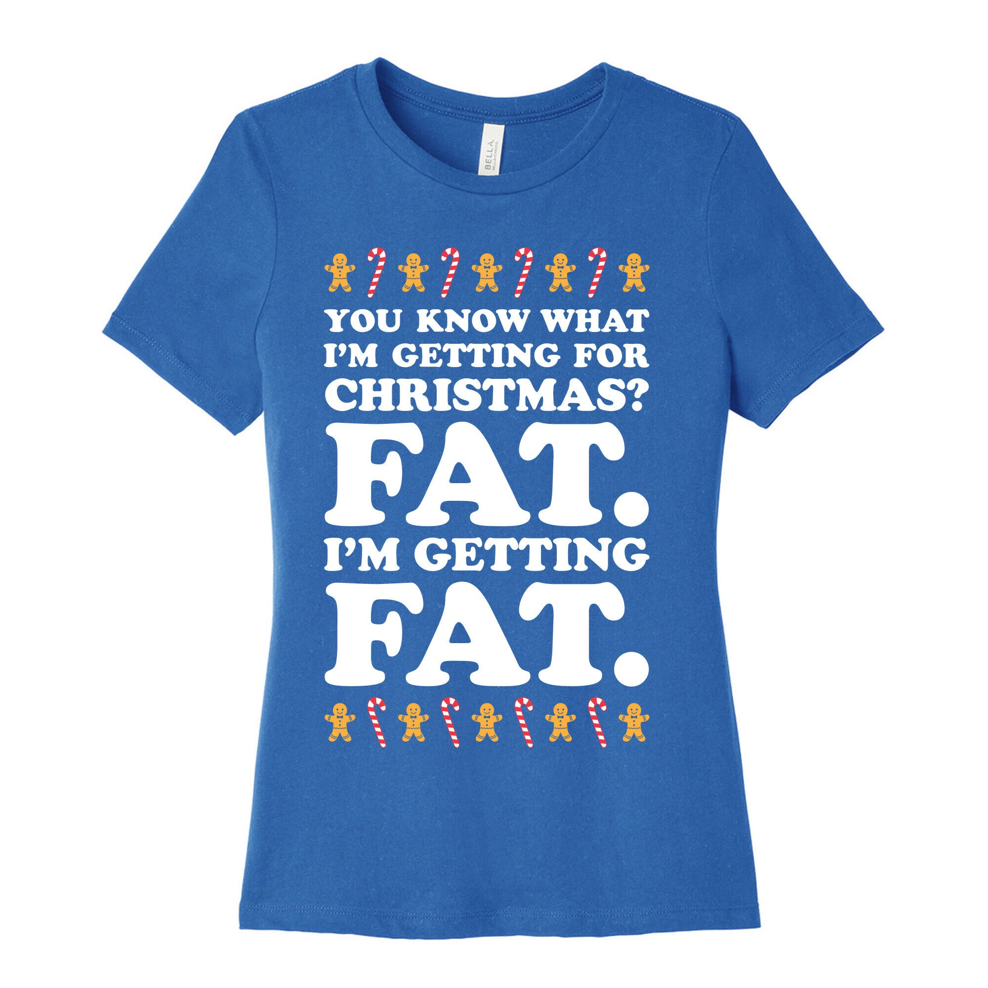 Fat Christmas Women's Cotton Tee